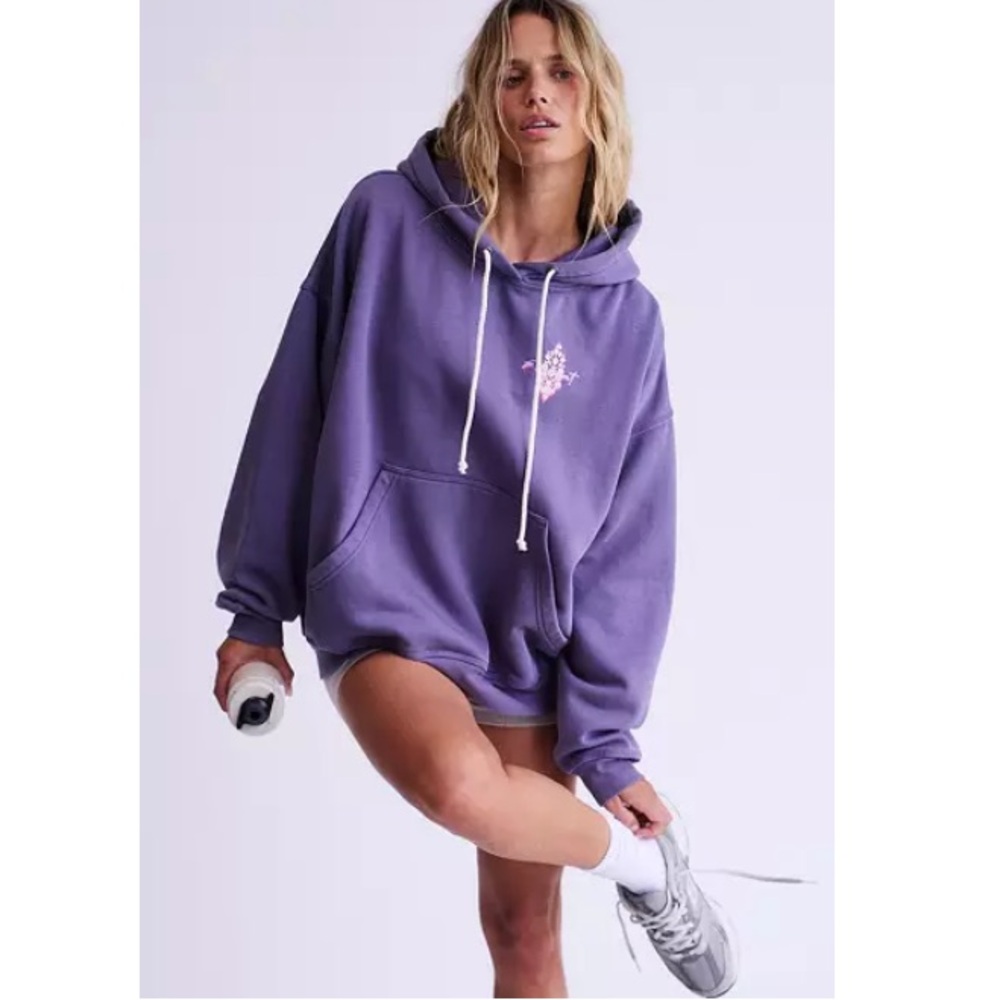 NWT FP Movement Women's Final Call Front Logo Hoodie
